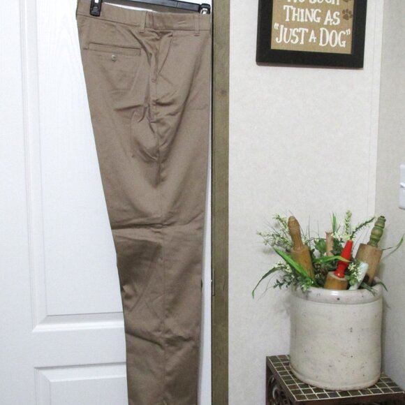 Lee Straight Midrise Khaki Slacks - Picture 2 of 10